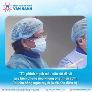 túi phình mạch máu não bằng stent chuyển dòng