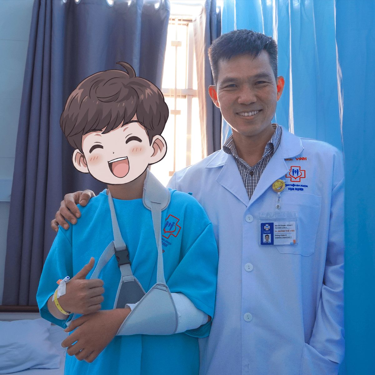 Phẫu thuật cấp cứu thành công ca gãy gập hai xương cẳng tay ở bệnh nhi 13 tuổi